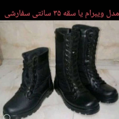تولید کفش ایمنی و پوتین نظامی با کیفیت ماندگار و طراحی حرفه‌ای